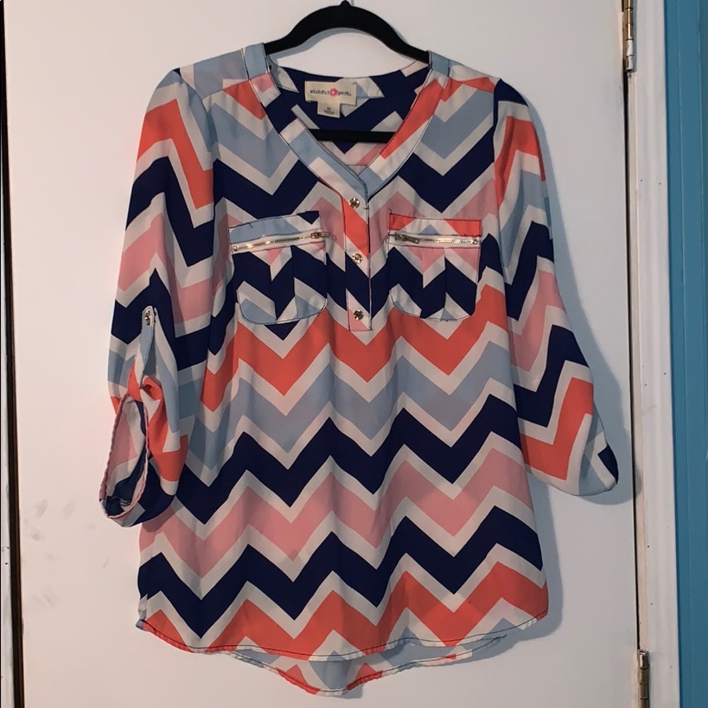 Patterned Blouse